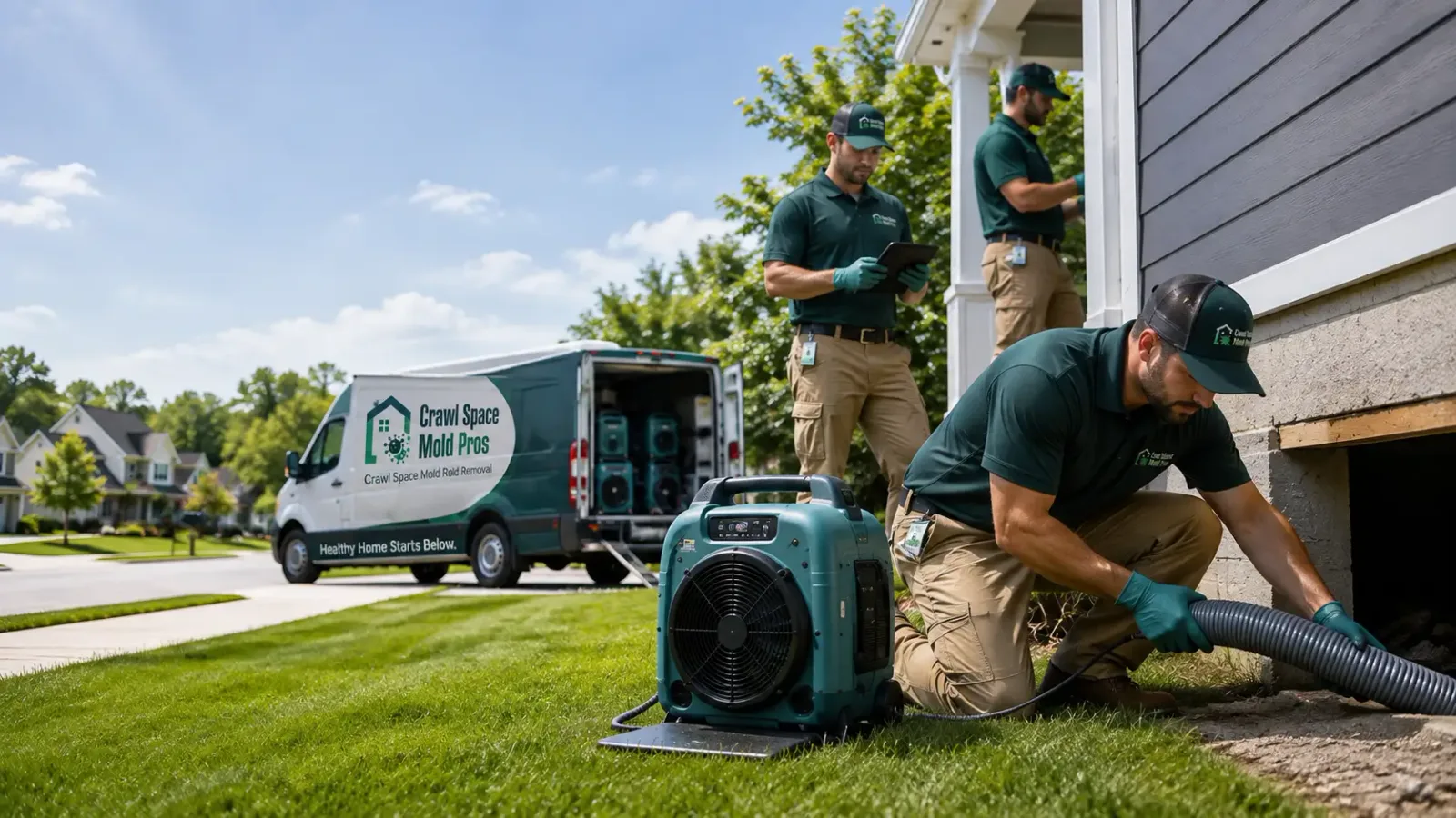 Crawl Space Mold Removal in Moscow, ID